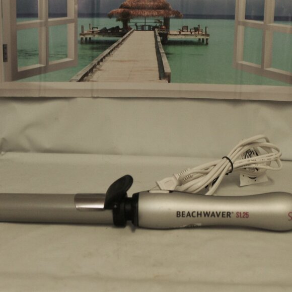 $150 The Beachwaver Co S1-125 Rotating Ceramic Curling Iron - Picture 2 of 7